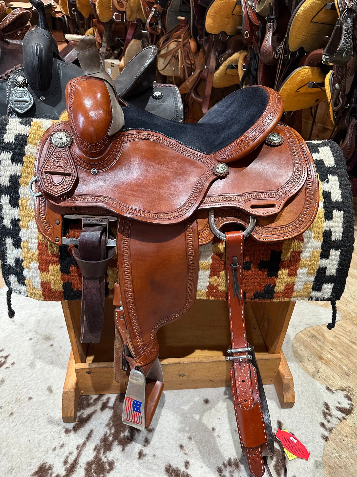 14.5” Martin All-Around Western Saddle Model (2015)