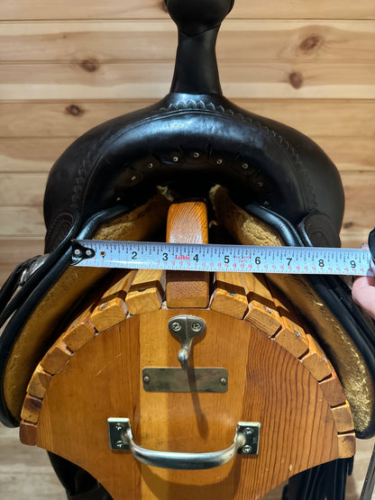 16” Circle Y Omaha Flex2 Western Trail Saddle Model 1554