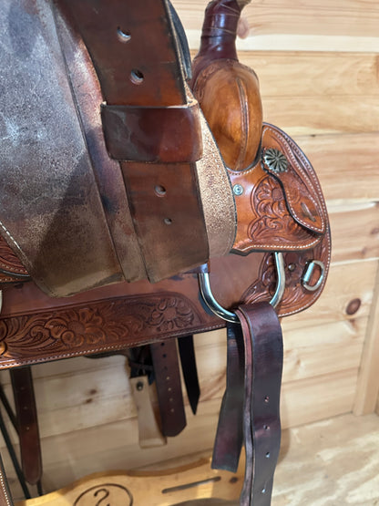 15.5” Crates Light Ladies Ranch Versatility All-Event Saddle Model 2282-3