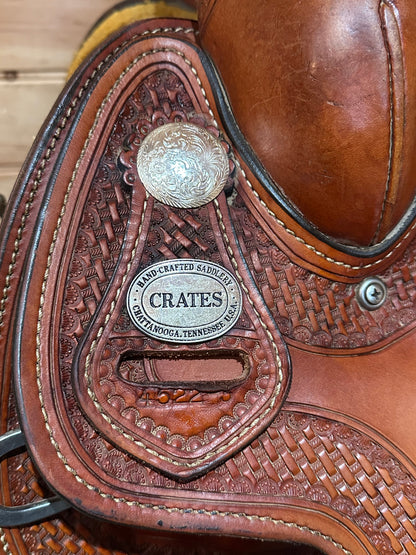15.5” Crates Equi-Fit Ladies Reiner Western Saddle Model 4522-3
