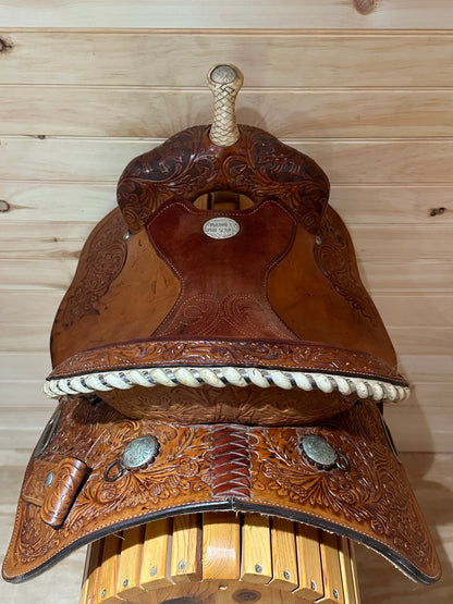 15” Circle Y Barrel Racing Western Saddle Model 2287