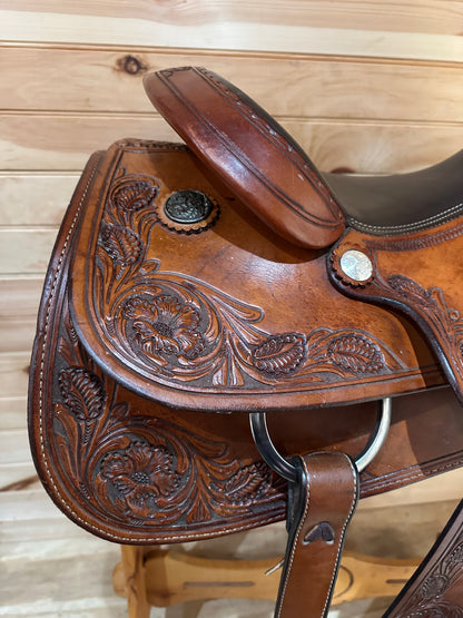 16” Sergeants Texas Classic Western Reining Saddle
