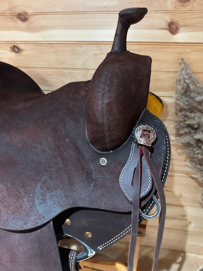Silver Royal Carson Cowboy Saddle