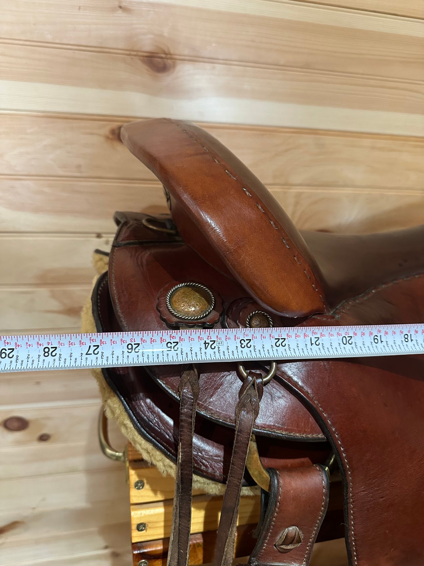 18” Timberline Flex-Panel Western Endurance Trail Saddle