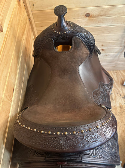 16” Circle Y Ohio Reiner Western Reining Saddle Model 2672 (2023)