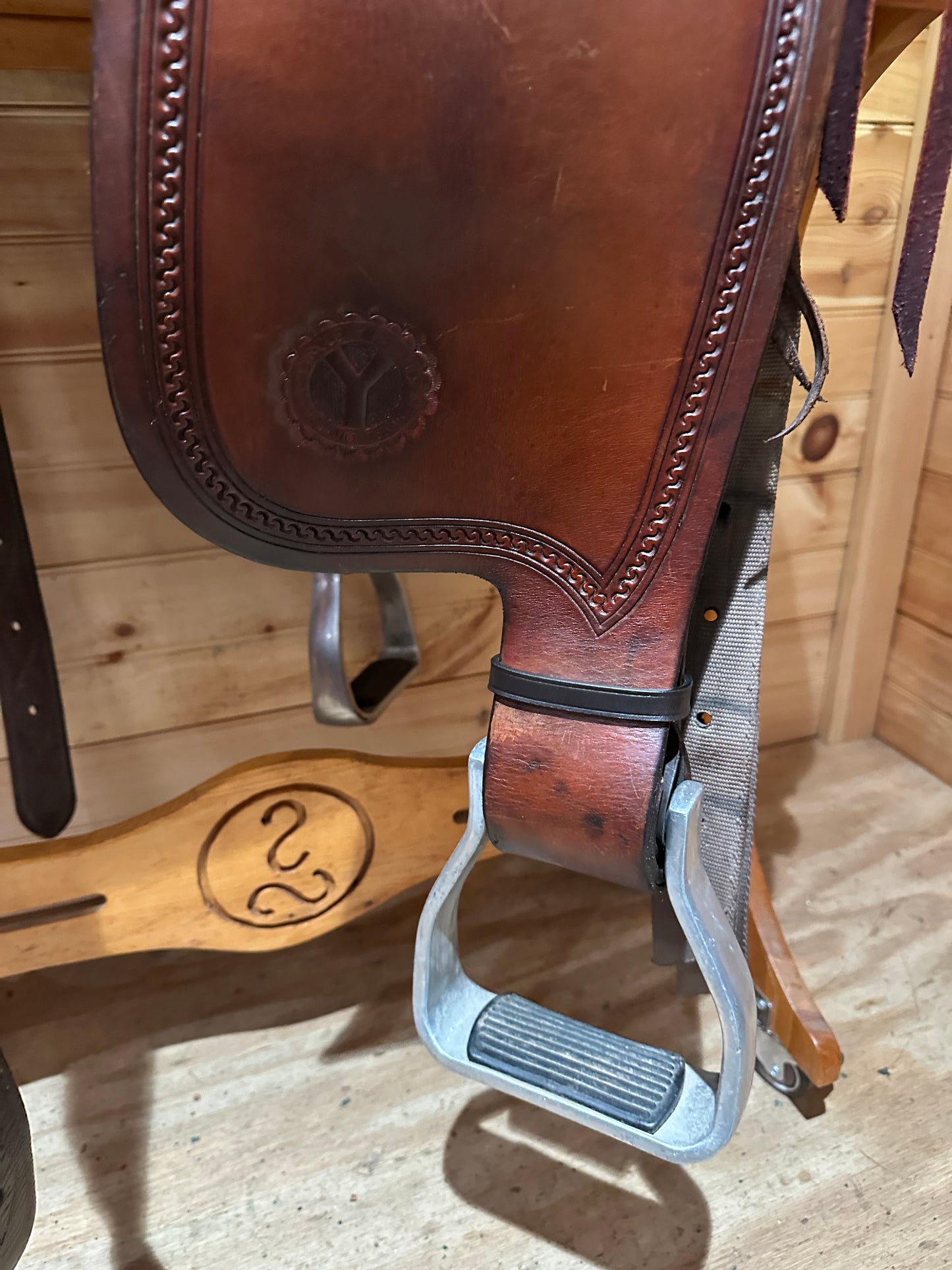 18” Circle Y All-Around Ranch Roper Western Saddle Model 1124