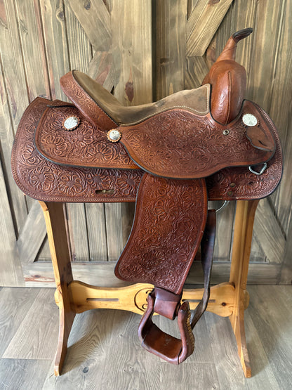 15” Crates Saddlery Western Saddle Model 202