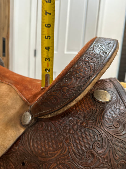 15” Circle Y NBHA Barrel Racing Saddle