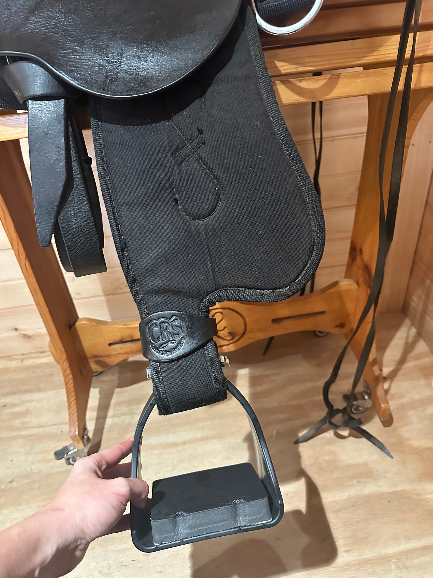 15” Crest Ridge Sonata Lite Western Trail Saddle