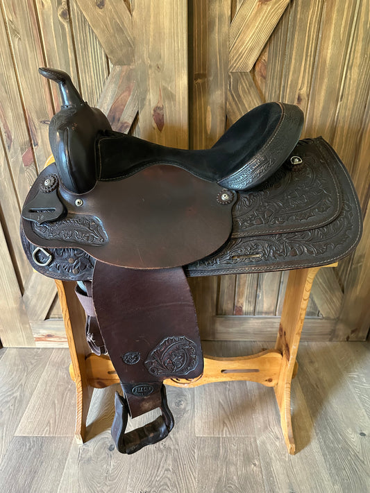 16” Tex Tan Hereford Western Trail Saddle Model 08-4900C6