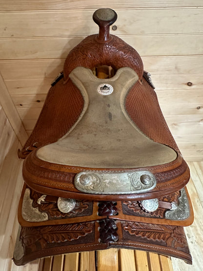 14” Alamo Saddlery Western Show Saddle