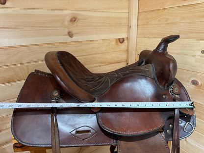 15” Simco Barrel Racing Western Saddle Model 3520