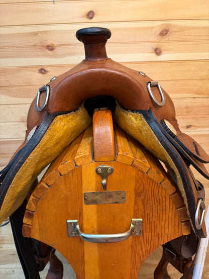 15” Rocking R Western Work Training Saddle Model 1300