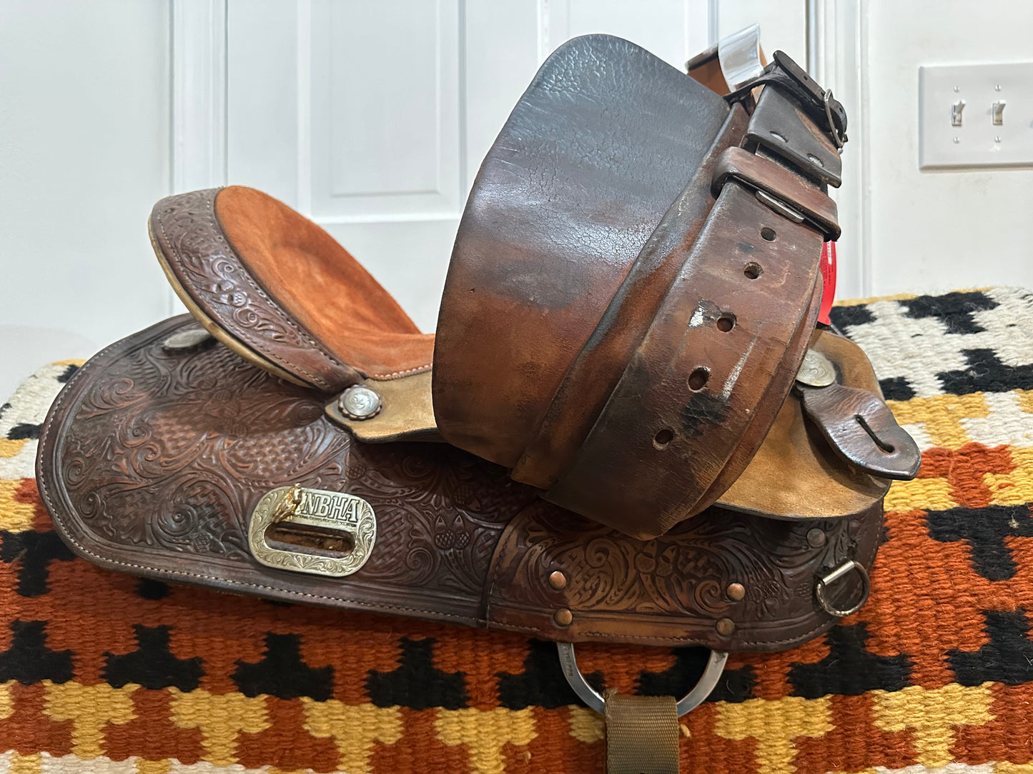 15” Circle Y NBHA Barrel Racing Saddle