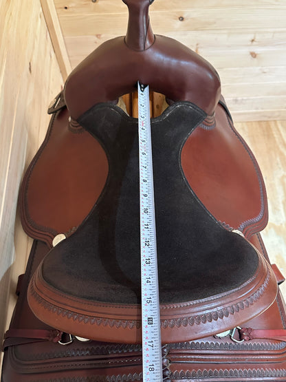 15” Circle Y Flex-Lite Park & Trail Western Saddle Model 1551 *Complete Tack Package*