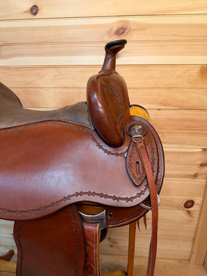 16” Clinton Anderson Aussie Stock Saddle by Martin Saddlery
