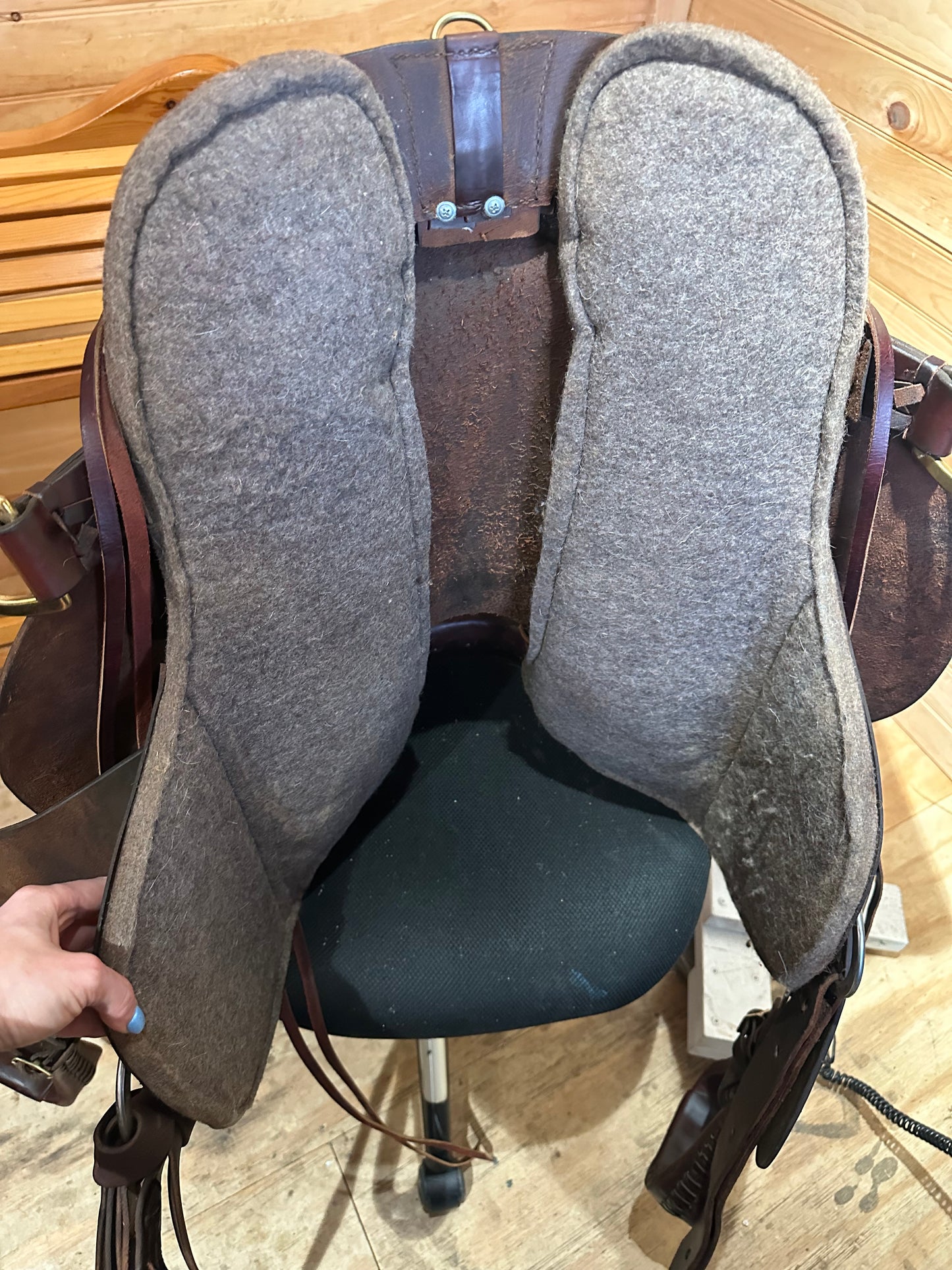 16.5” Tucker High Plains Western Trail Saddle Model 260 (XW)