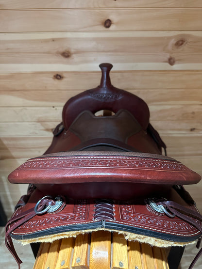 16” Circle Y Buffalo Gap Trail Western Saddle Model 2614