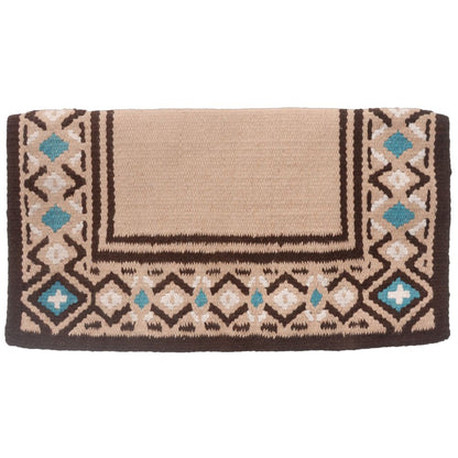 Tough1 Diamond Design Wool Blend Saddle Blanket