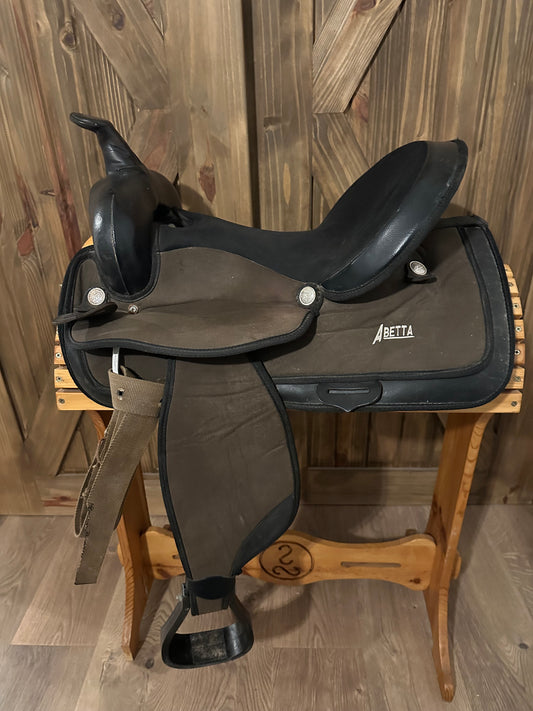 15” Abetta All-around Lightweight Western Trail Saddle