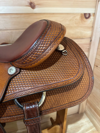 16” Circle Y Reiner Western Saddle Model 2665