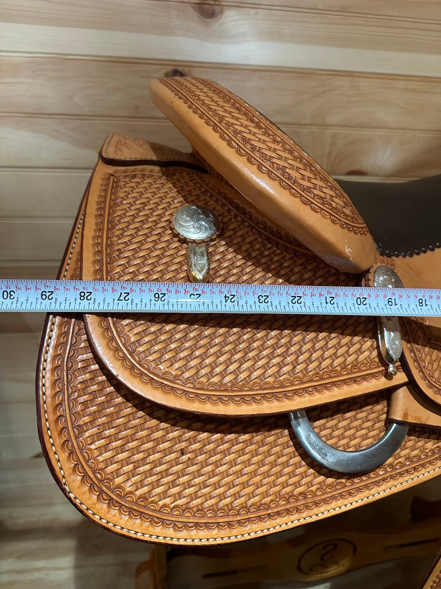 17” Billy Cook Maker Reiner Western Saddle Model 6005