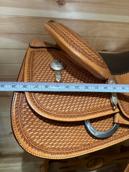 17” Billy Cook Maker Reiner Western Saddle Model 6005