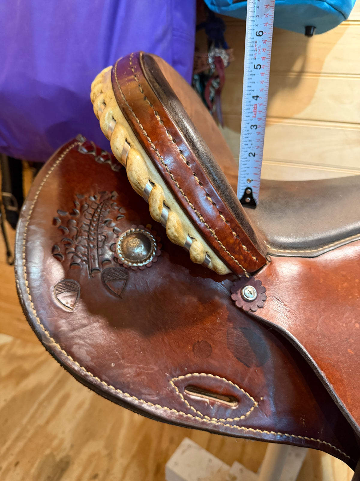 15” Southern RE Bear-Trap Barrel Racing Western Saddle