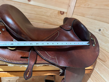 17” Australian Stock Saddle Co Santa MK III Enduro Aussie Saddle by James Saddlery