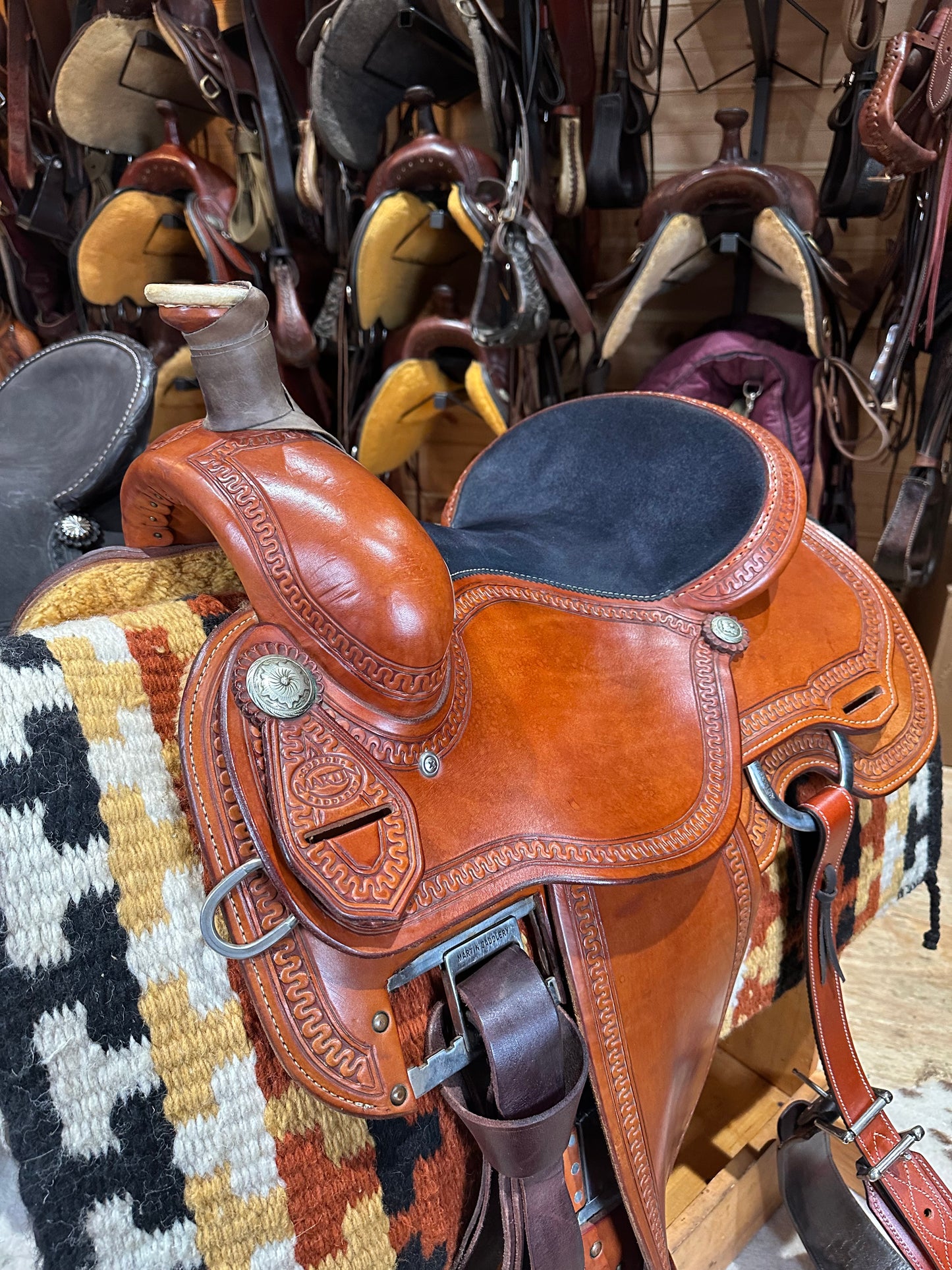 14.5” Martin All-Around Western Saddle Model (2015)