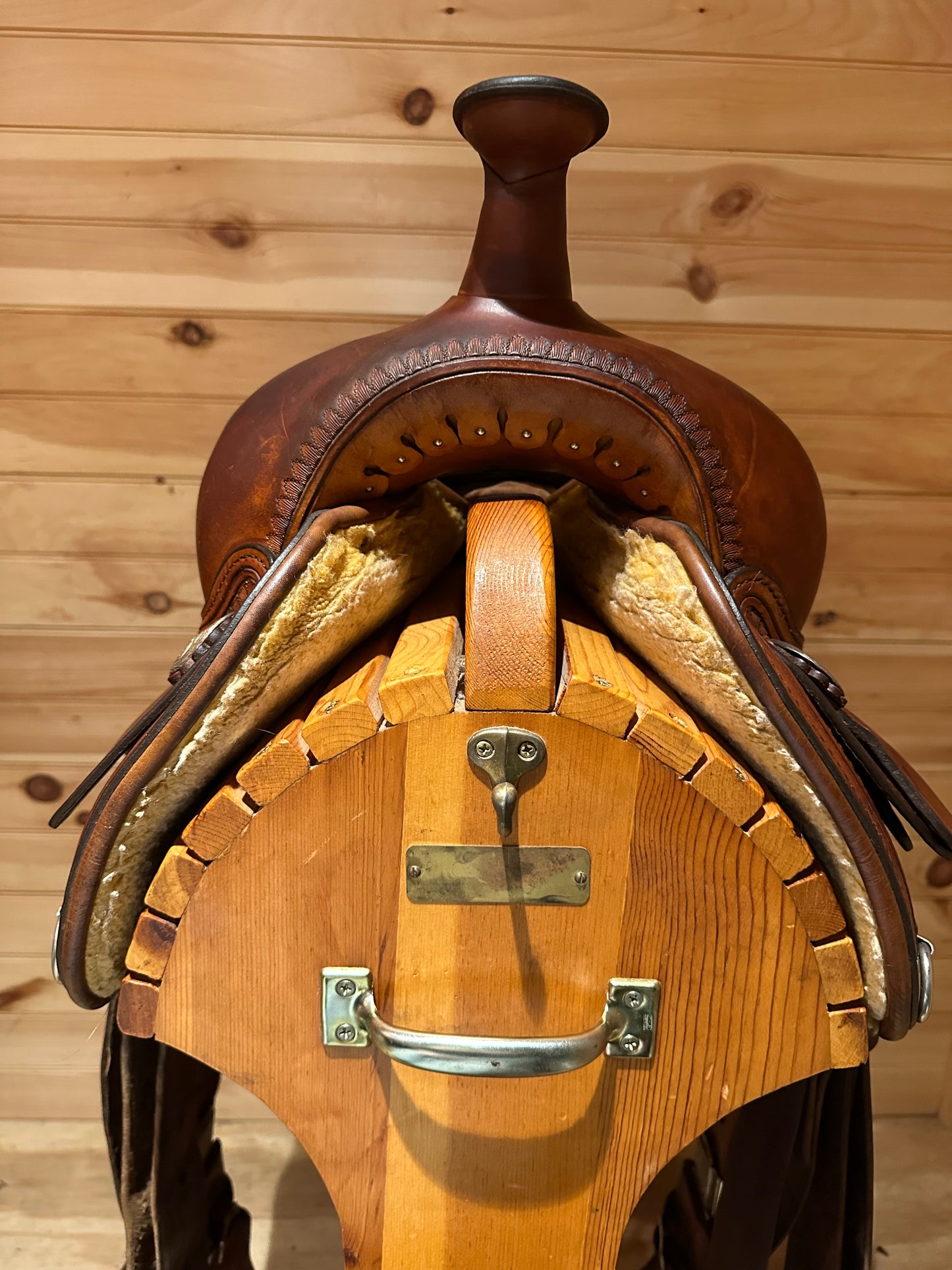 16” Circle Y Topeka Flex-Lite Western Trail Saddle Model 1551