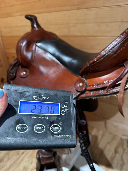 16” Allegany Mountain Trail Saddlery Gaited Western Saddle