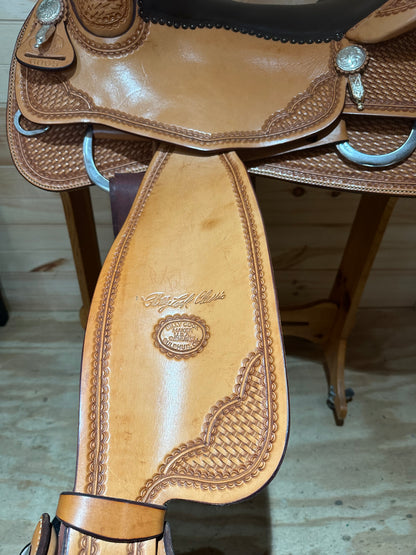 17” Billy Cook Maker Reiner Western Saddle Model 6005