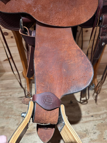 16” Diamond K Saddlery Ranch Roper Western Saddle