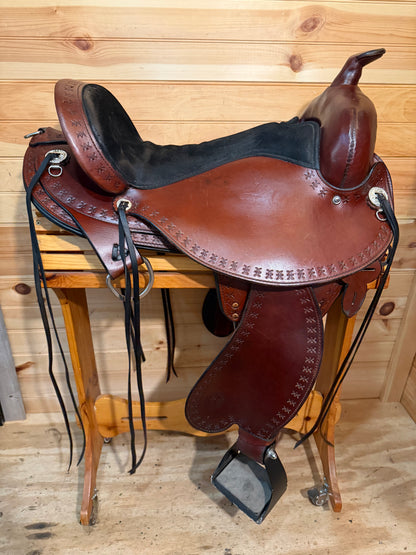 17” Circle Y flex2 Alabama Trail Gaiter Western Gaited Saddle Model 1581 (2018)