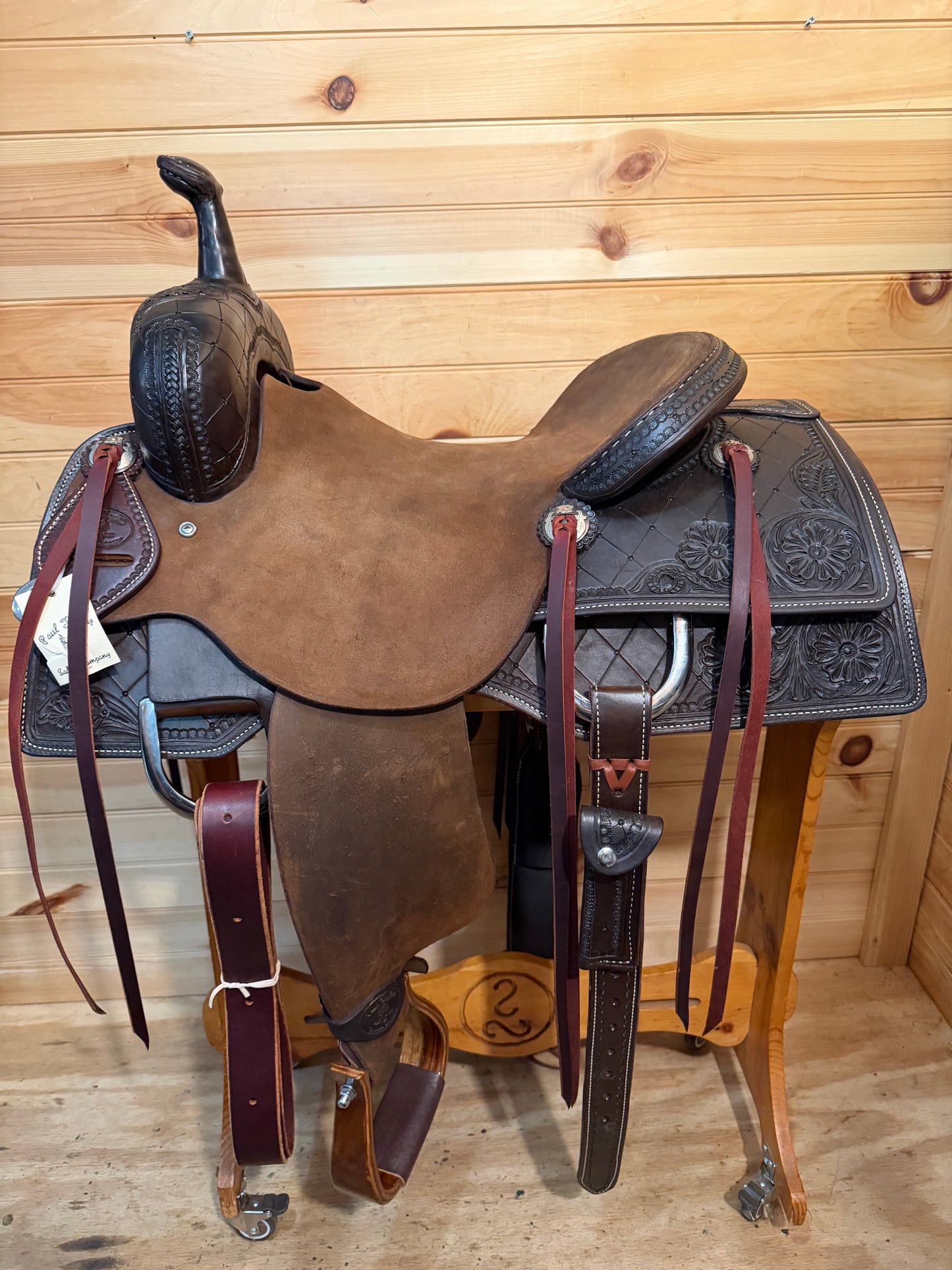 15.5" Paul Taylor Cutter Western Saddle