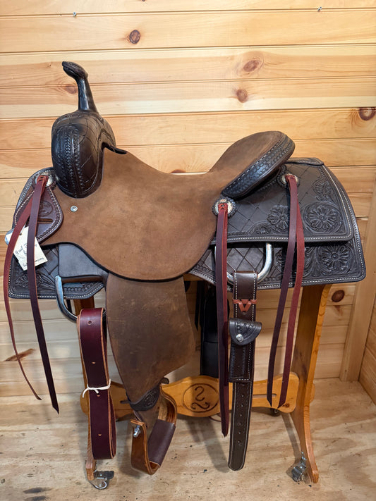 15.5" Paul Taylor Cutter Western Saddle