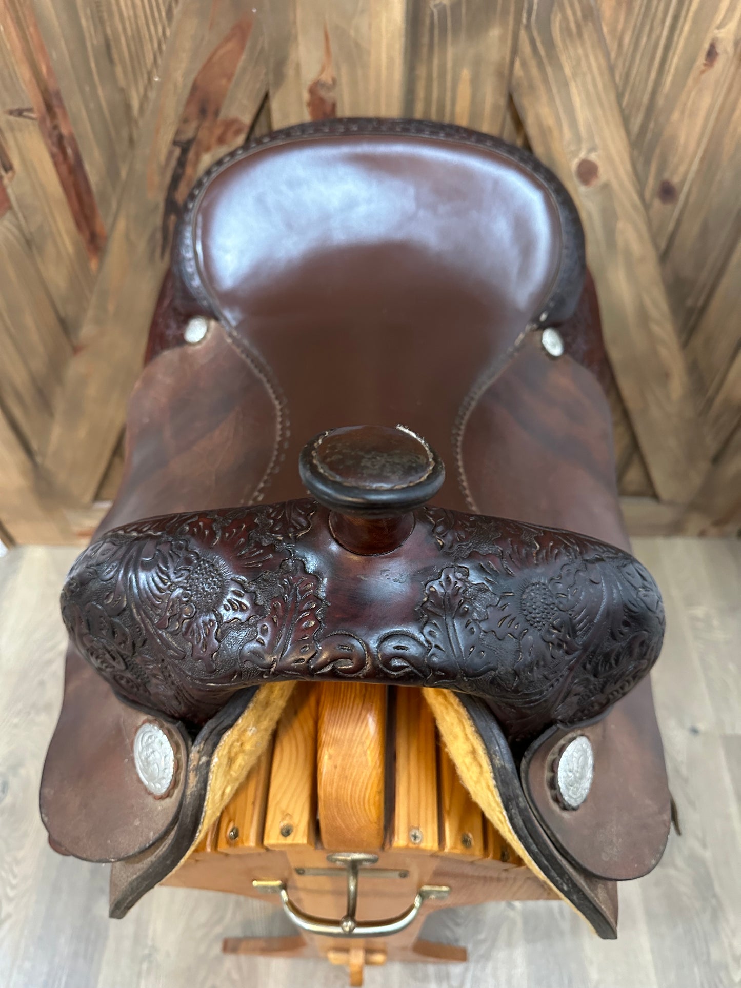 17” Circle Y Cutter Western Saddle Model 1356