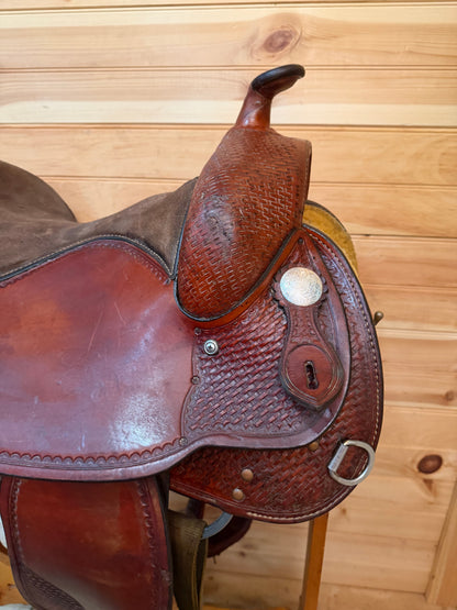16” Crates Equi-Fit Reiner Western Saddle Model 249-4