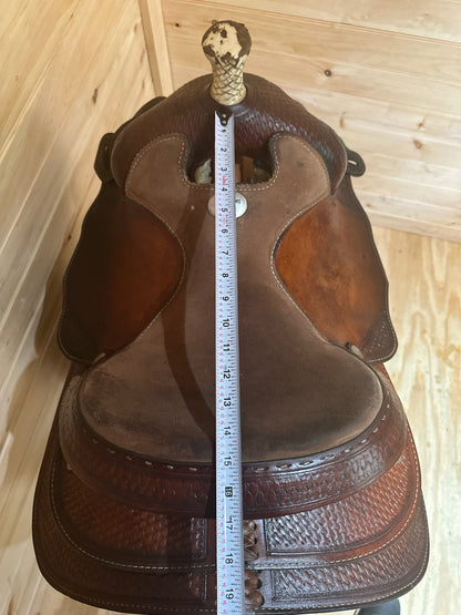 15” SaddleSmith Bob Loomis NRHA Reiner Western Saddle Model 22672