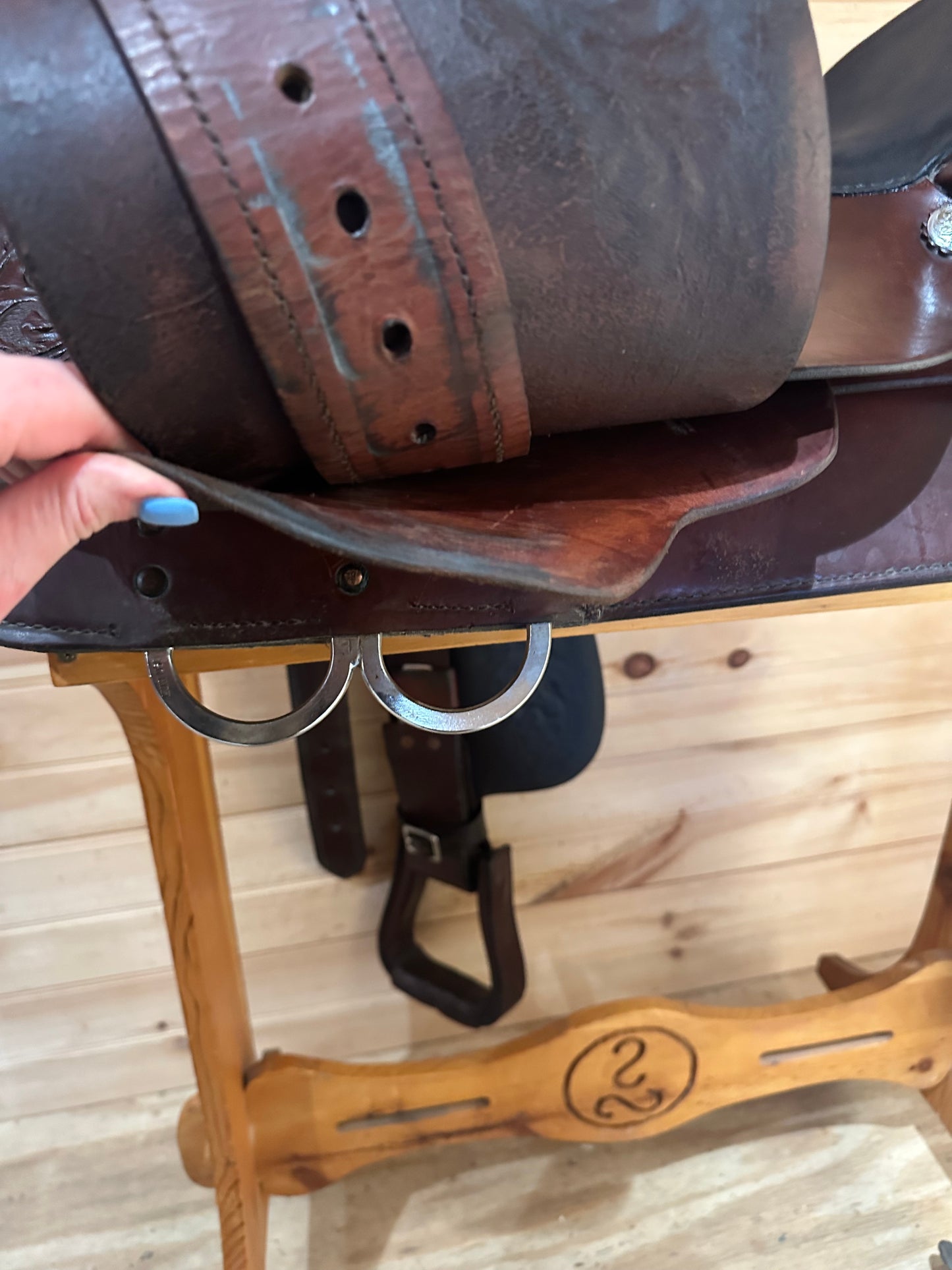 17” Circle Y Park & Trail Western Saddle Model 3825