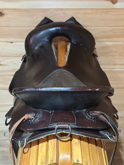 16.5” Circle A American Saddlery Endurance Trail Saddle Model 802