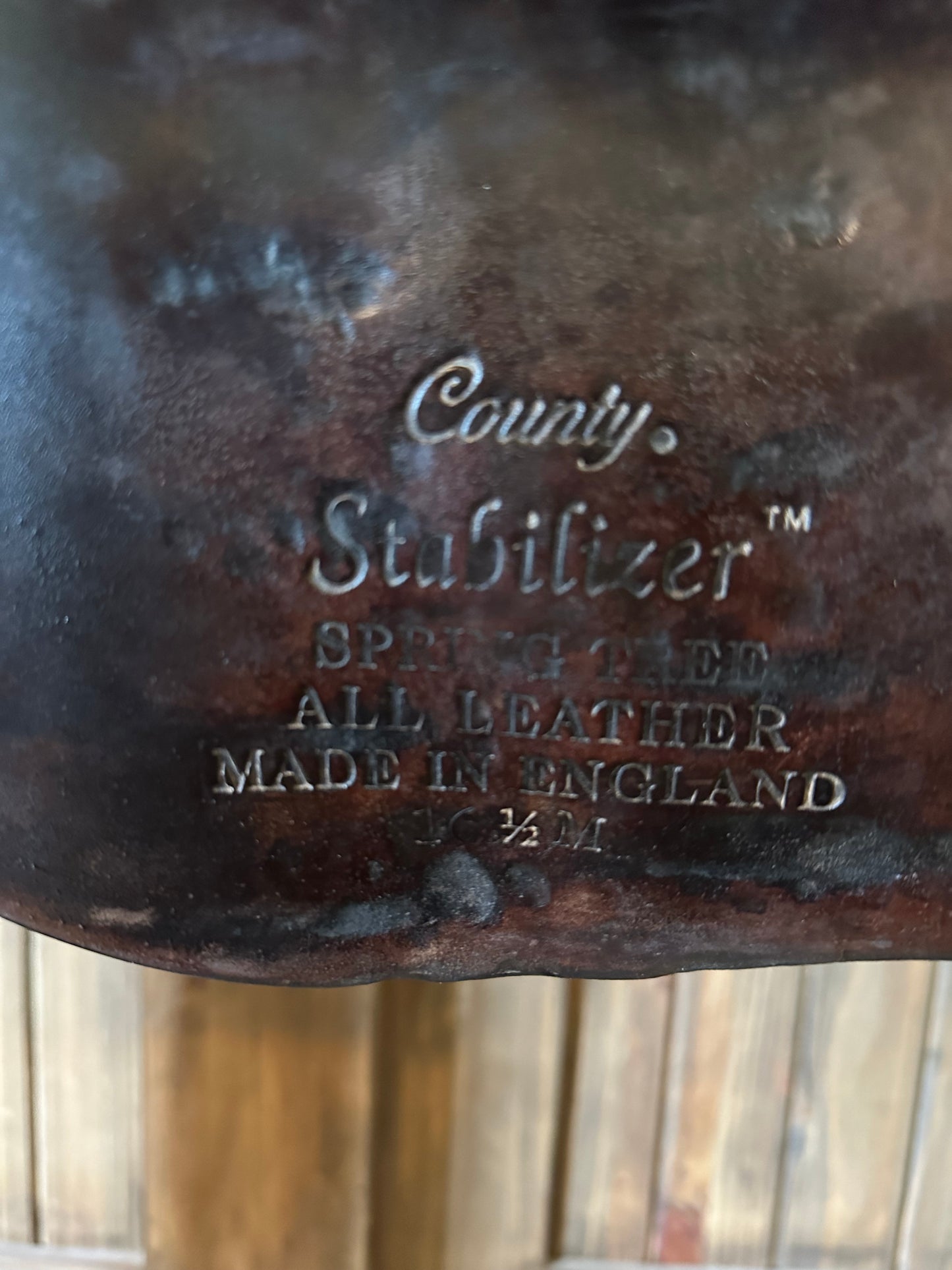 16.5” M County Stabilizer Close contact/ Jumping Saddle