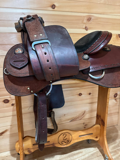 15” Billy Royal Rancher Extreme Cowboy Work Western Saddle