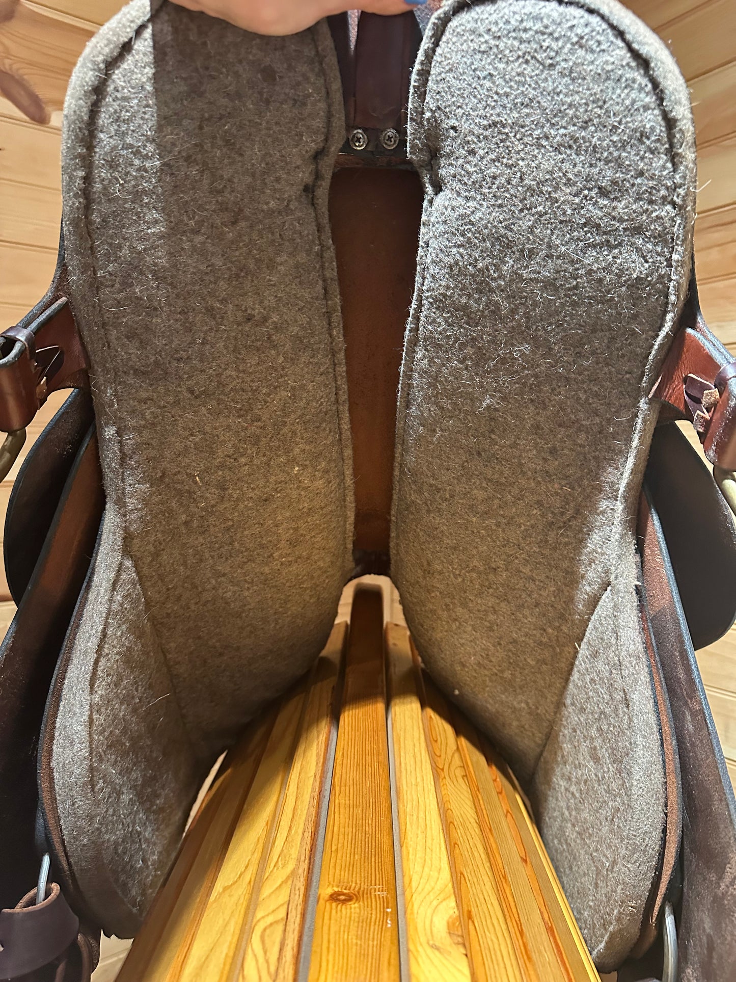 17.5” Tucker River Plantation Endurance Trail Saddle Model 146