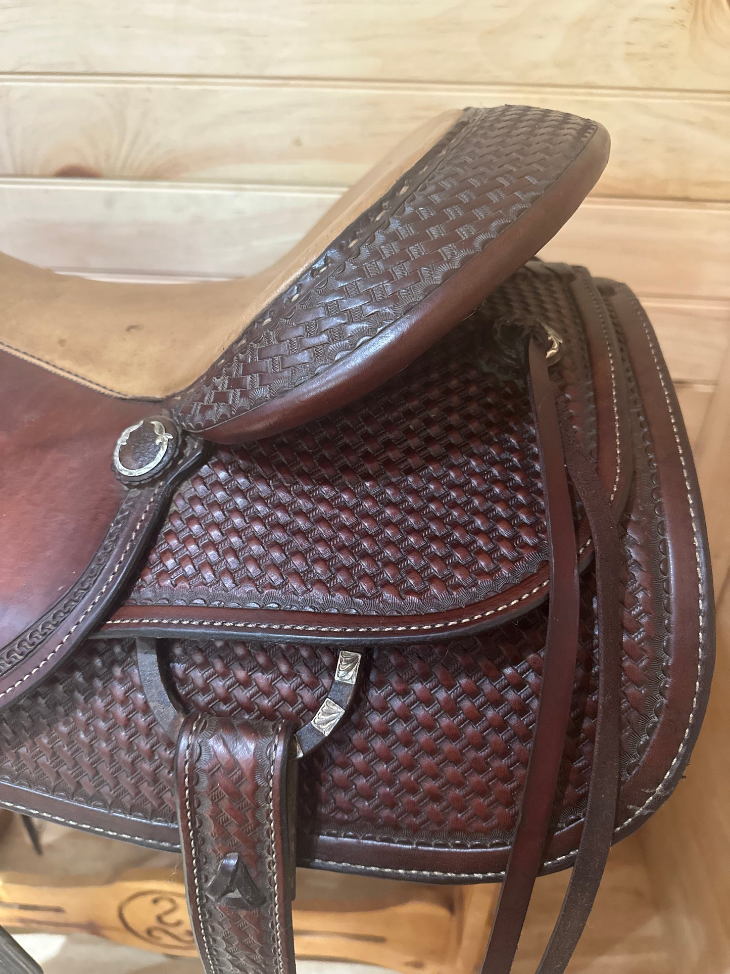 16” Circle Y Team Penning Western Saddle Model 2642