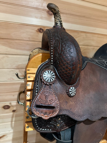 14.5” Ammerman Angel Kisses Barrel Racing Saddle