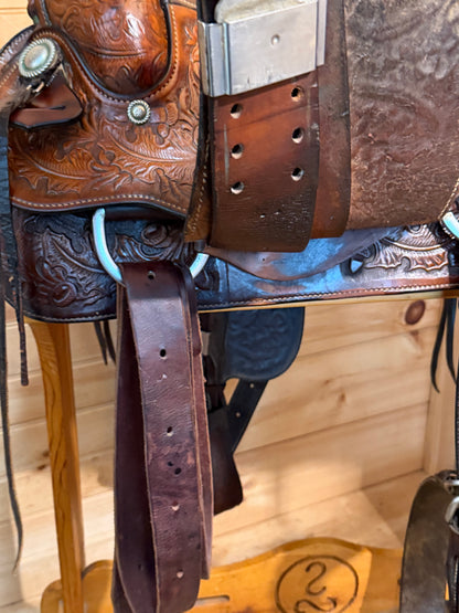 16” Tex Tan Hereford Equitation Show Saddle Model 1192I