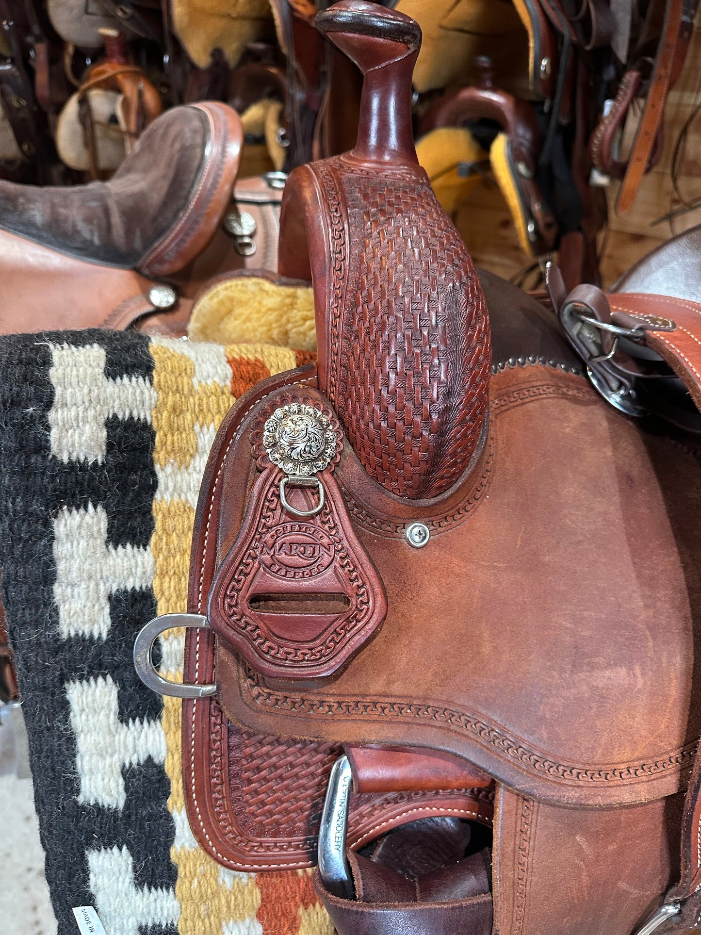14.5” Martin All-Around Western Saddle Model (2021)