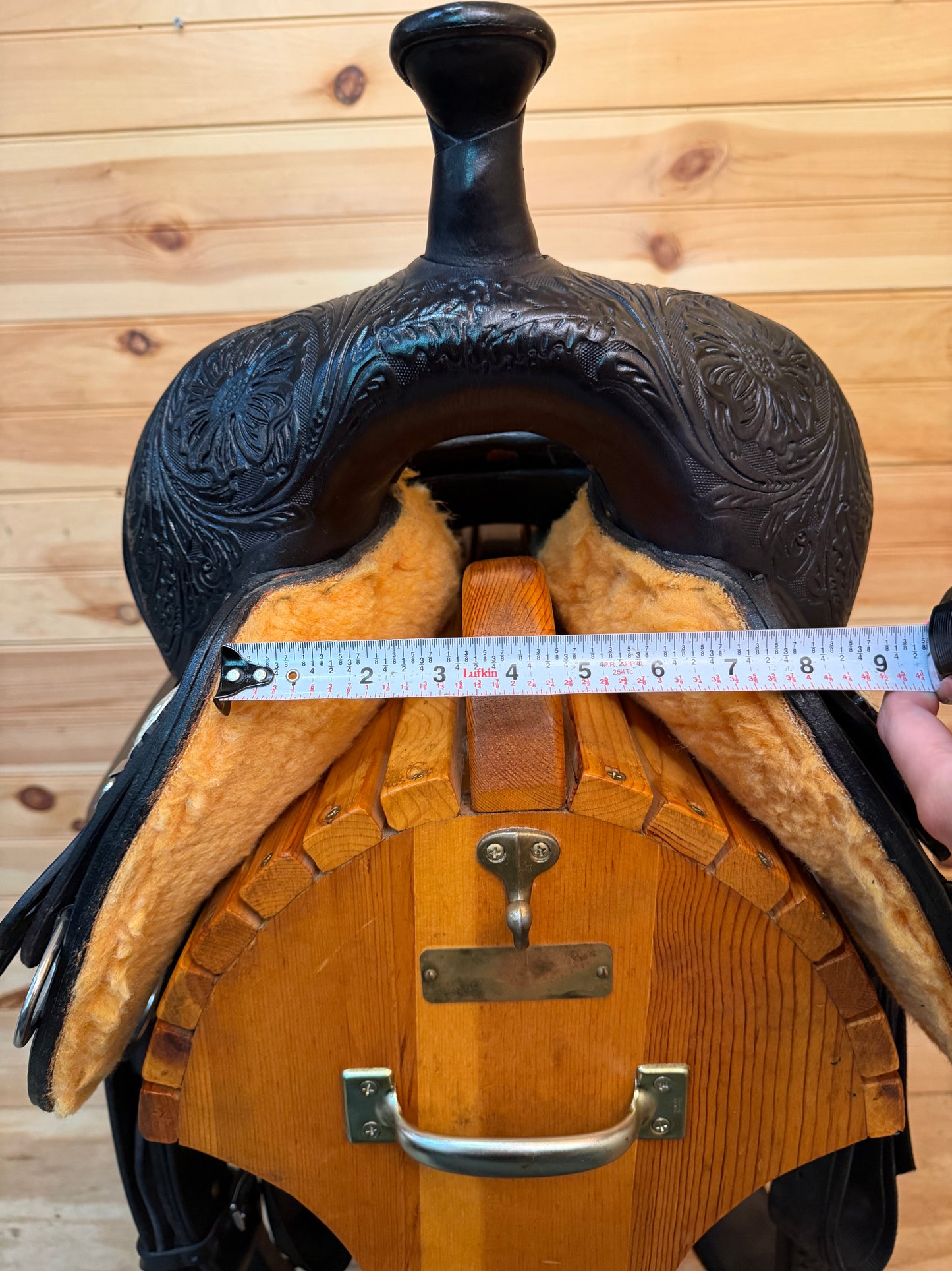 16” Circle Y High Horse Round Rock Gaited Western Trail Saddle Model 6870 (2023)
